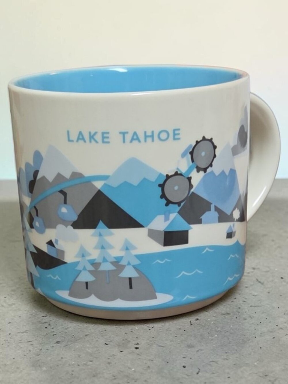 Starbucks Lake Tahoe You Are Here Series Collection 14oz Mug 2013